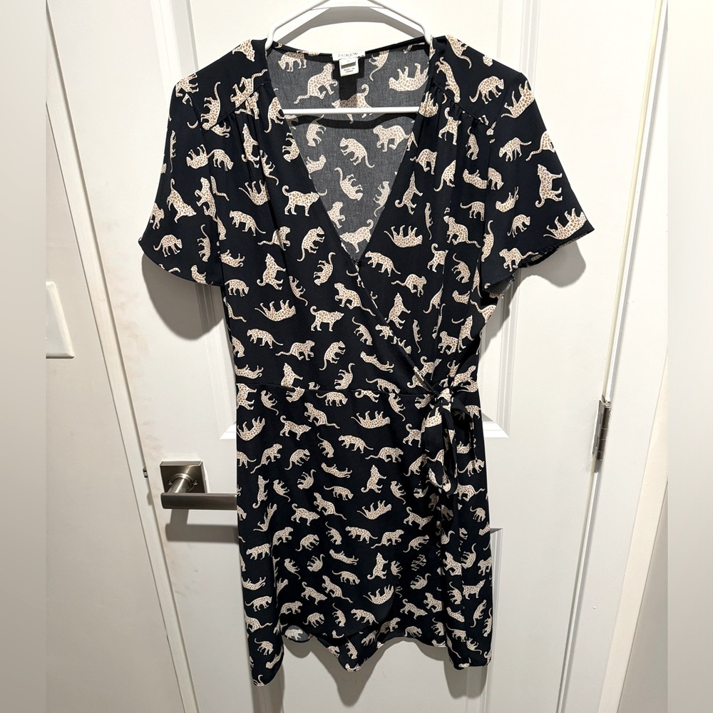 J. Crew Size 12 dress with fun design.